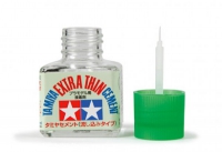 TAMIYA Plastik-Klebstoff extra dnn    40ml     (Preis/1L 162,50 Euro)