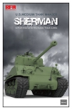 35; US M4A3 Sherman HVSS with Interior