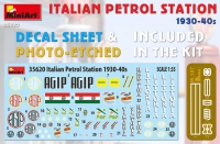 35; Italian Petrol Station   WW II