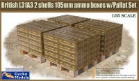 35; Britische L31A3 105mm Ammo Palett