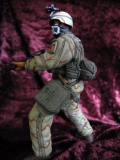 16; US GI  Desert Uniform with Skull Mask