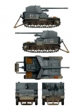 35; PzSfl 1a  / 5cm Pak auf gepz. Mun.Schlepper    2. Weltkrieg