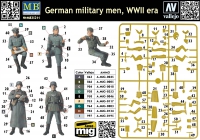 35; German Soldiers WW II , Figure Set