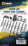 35; Tool Clamps and -Holders  3D Print for US Tanks