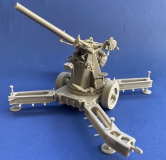 35; Britische 3inch Flak on two wheel trailer (BEF)   1.WK