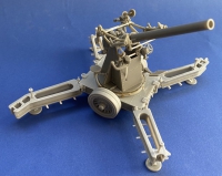 x35; Britische 3inch Flak on two wheel trailer (BEF)   1.WK