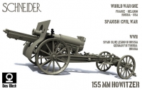 35; Schneider 155mm Howitzer C17S  WW I (F) (US)  WW II (German Afrika Korps)