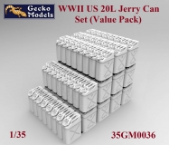 35; WWII US 20L Jerry Can Set (Value pack)