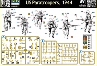 35; US Paratroopers   1944  , Figure Set