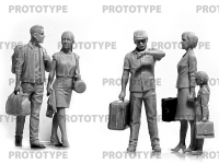 35; Civilians  Europe 1980s,    Figure Set