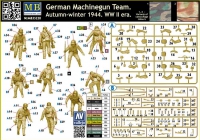 35; German MG Team  Winter 1944 , Figure Set