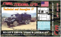 35; US M54 Gun Truck  PROUD AMERICAN   Vietnam   Conversion