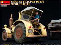 35; Lanz D8506 ( Baujahr 1930-1950) mit Anhnger und Fahrerin