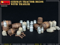 35; Lanz D8506 ( Baujahr 1930-1950) mit Anhnger und Fahrerin