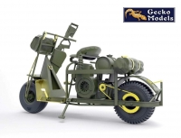 35; US Paratrooper / Cushman Bike / Utillty Cart  2. Weltkrieg