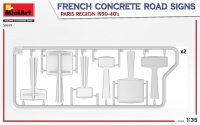 35; French Concrete TRAFFIC SIGNS 1930-40