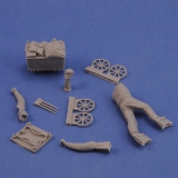 °35; Zivilist mit Handkarren