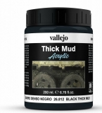 Ground texture    BLACK MUD,   200ml  (1 l = 59,95 Euro)