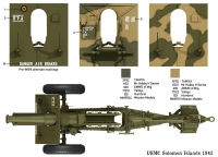 35; US 155mm Haubitze M1918   2.Weltkrieg
