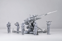 35; 8,8cm Flak 36 mit Bedienung