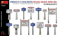 35; French Concrete TRAFFIC SIGNS    NORMANDY