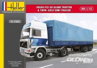 32; VOLVO Globetrootter and Twin Axle Semi-Trailer