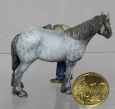 45; Schmied mit Pferd       FERTIGFIGUR  (Preis zuzglich Porto)
