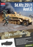 35; German Sdkfz 251/1 Ausf. C   and Figures