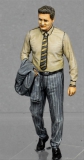 �32; Hubertus , Gesch�ftsmann gehend   FERTIGFIGUR            (Preis zuz�glich Porto)
