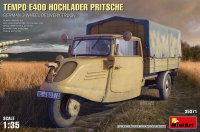 35; Tempo E400 Hochlader mit Plane  Wehrmacht