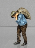 �45; Bauer tr�gt Sack       FERTIGFIGUR  (Preis zuz�glich Porto)