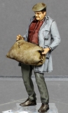45; Farmer carries Sack     BUILD AND PAINTED FIGURE