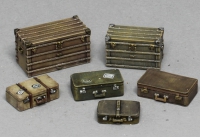 45; Suitcase , Luggage Set      BUILT AND PAINTED