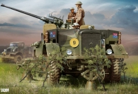 35; British Morris C9 B  Bofors AA GUN    WW II