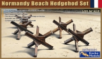 35; Normandy Beach Hedgehog Set   WW II