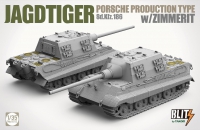 35; Jagdtiger Porsche Fahrwerk + ZIMMERIT