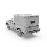 °35; Chev. M1008 troop Carrier mit Plane
