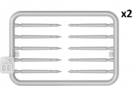 35; Deutsche 7,5cm Pak 40 Munition   Set 2