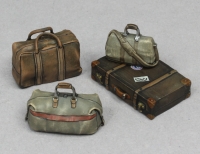 32; Reisetaschen, Koffer Set  FERTIGMODELL  (OHNE FIGUR)    (PREIS zuzglich Porto)