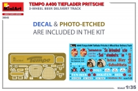 �35; Tempo A400 Tieflader Bier-Lieferwagen