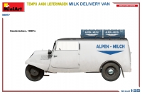 35; Tempo A400 Lieferwagen Milk