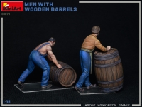 35; Worker with wooden Barrels