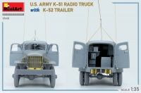 35; US Chevy K51 Radio Car and Trailer