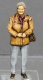 �45; �ltere Dame, wartend    FERTIGFIGUR  (Preis zuz�glich Porto)