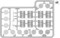 48; German Oil Drums