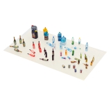 �35; Kanister und Flaschen (transparent) + Abziehbilder