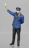 32; Railway Official    BUILD AND PAINTED FIGURE