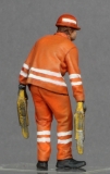 45; Railroad Worker    BUILD AND PAINTED FIGURE