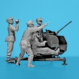 35; 2cm Flak 38 und Bedienung