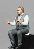 32; Sitting Man    BUILD AND PAINTED FIGURE
